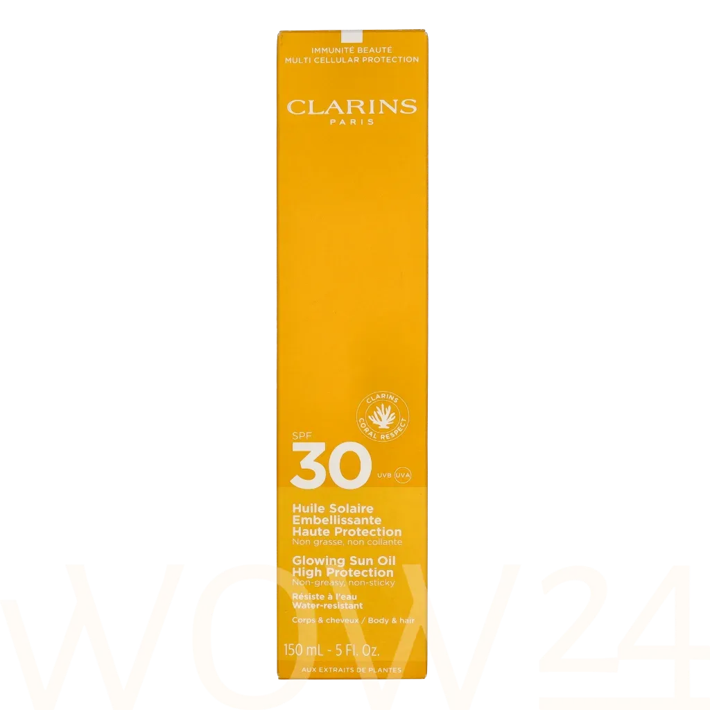 Clarins Sun Care Glowing Sun Oil thumbnail 2