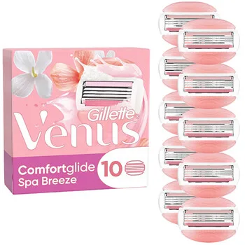 Gillette ComfortGlide Spa Breeze Replacement Heads 10 pcs thumbnail 3