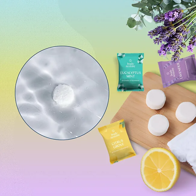 Body Restore Set of aroma tablets for the shower Harmonize Shower Steamers 3 pcs thumbnail 5
