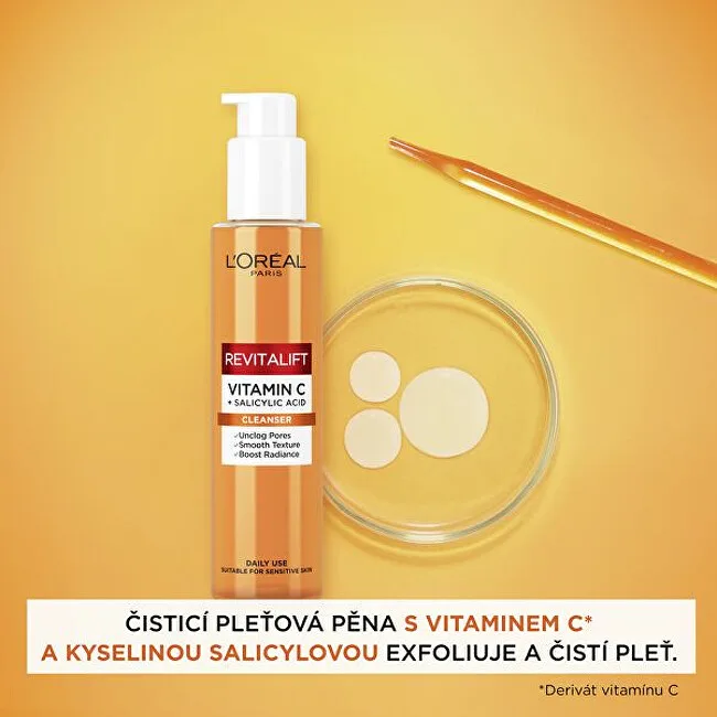Loreal Revitalift Clinical Vitamin C + Salicylic Acid Cleanser thumbnail 4