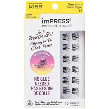 Kiss ImPRESS 01 Classy Natural Lashes thumbnail 2