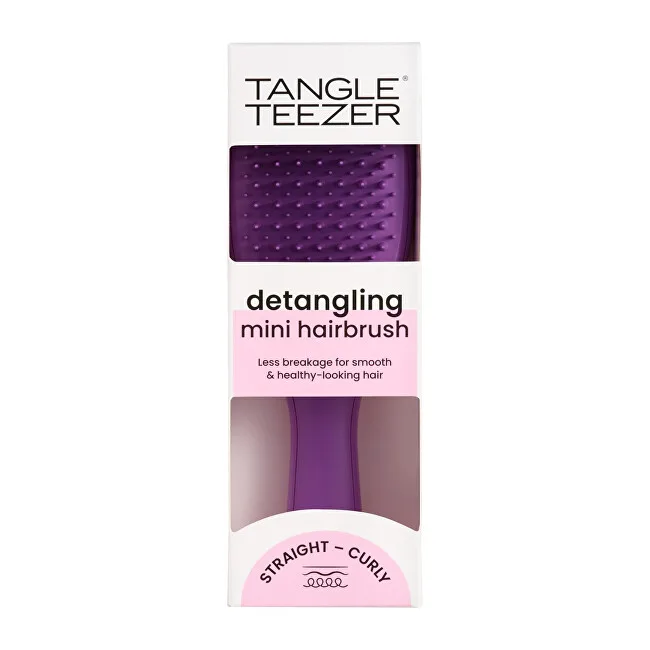 Tangle Teezer Ultimate Detangler Mini Fresh Purple Hair Brush thumbnail 5