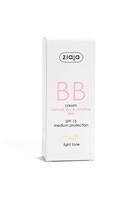 Ziaja BB cream for normal, dry and sensitive skin SPF 15 Light Tone (BB Cream) 50 ml thumbnail 2