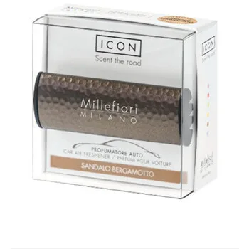 Millefiori Milano Icon Car Air Freshener Sandalo Bergamotto Metal thumbnail 2
