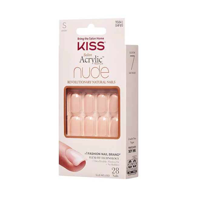 Kiss Salon Acrylic artificial nails - Chic Beats 28 pcs thumbnail 2