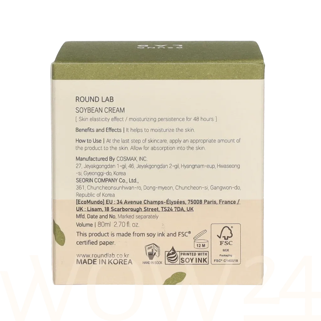 Round Lab Round Lab  Soybean Nourishing Cream thumbnail 3