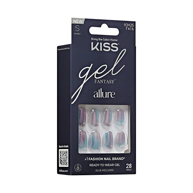 Kiss Gel nails Gel Fantasy Allure (Change Chance) 28 pcs thumbnail 3