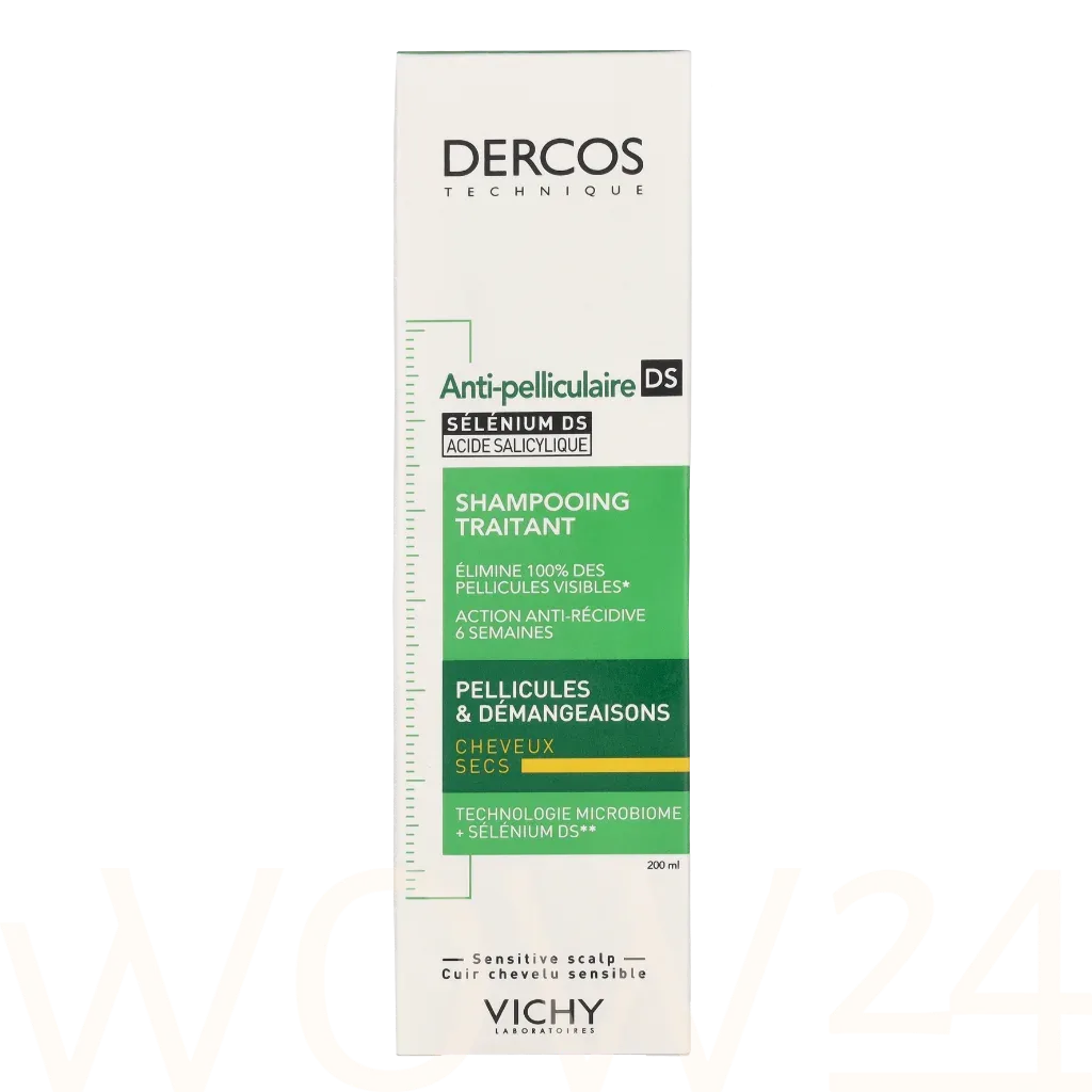 Vichy Dercos Anti-Dandruff Dermatological Shampoo Normal to Oily Hair thumbnail 2