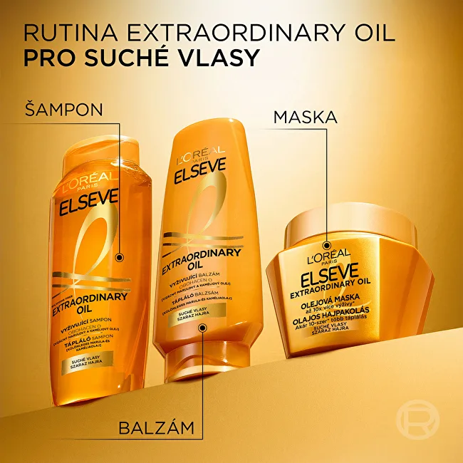 L'Oréal Paris  L`Oréal Paris Elseve Extraordinary Oil oil mask for dry hair, 300 ml thumbnail 8