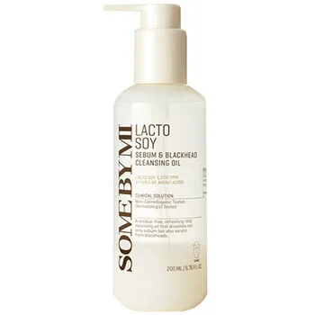 Some By Mi Lactosoy cleansing skin oil (Sebum & Blackhead Cleansing Oil) 200 ml thumbnail 2