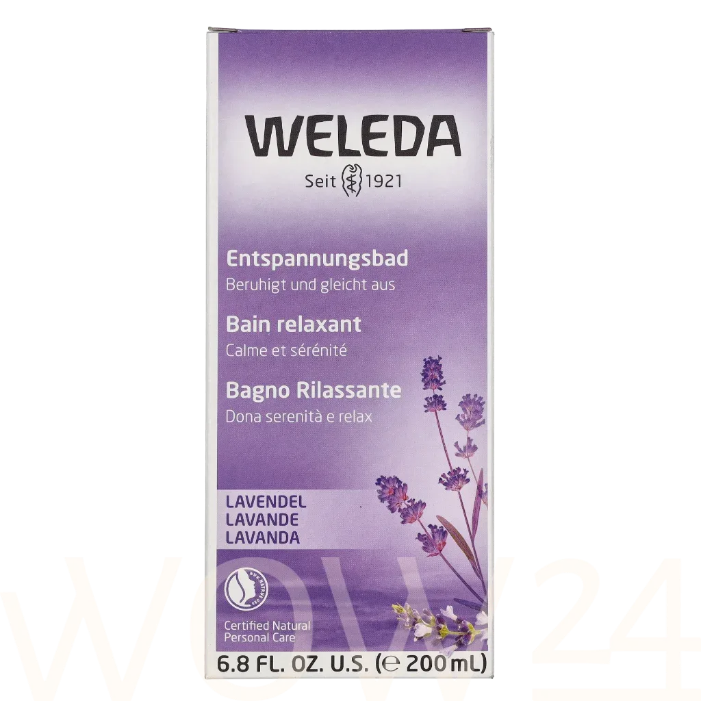 Weleda Lavender relaxing bath milk thumbnail 2