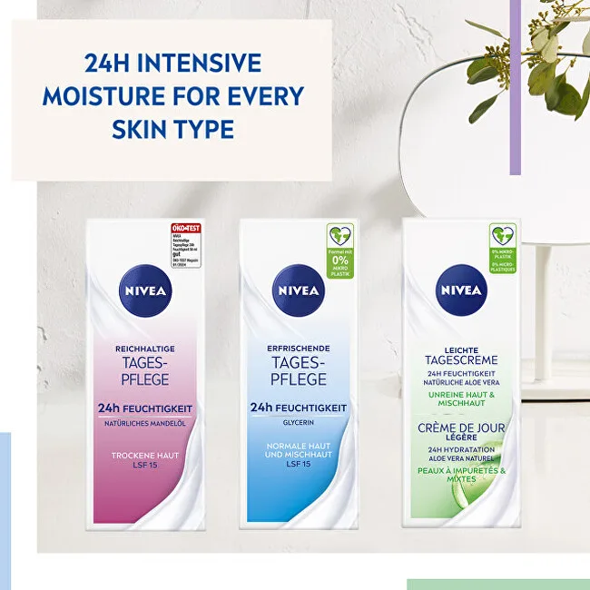 Nivea Moisturizing day cream for normal and combination skin SPF 15 Essential (Day Cream) 50 ml thumbnail 6