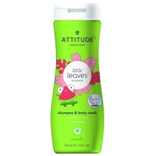 Attitude Little Leaves Children's Body Soap and Shampoo Watermelon and Coconut 473 ml thumbnail 2