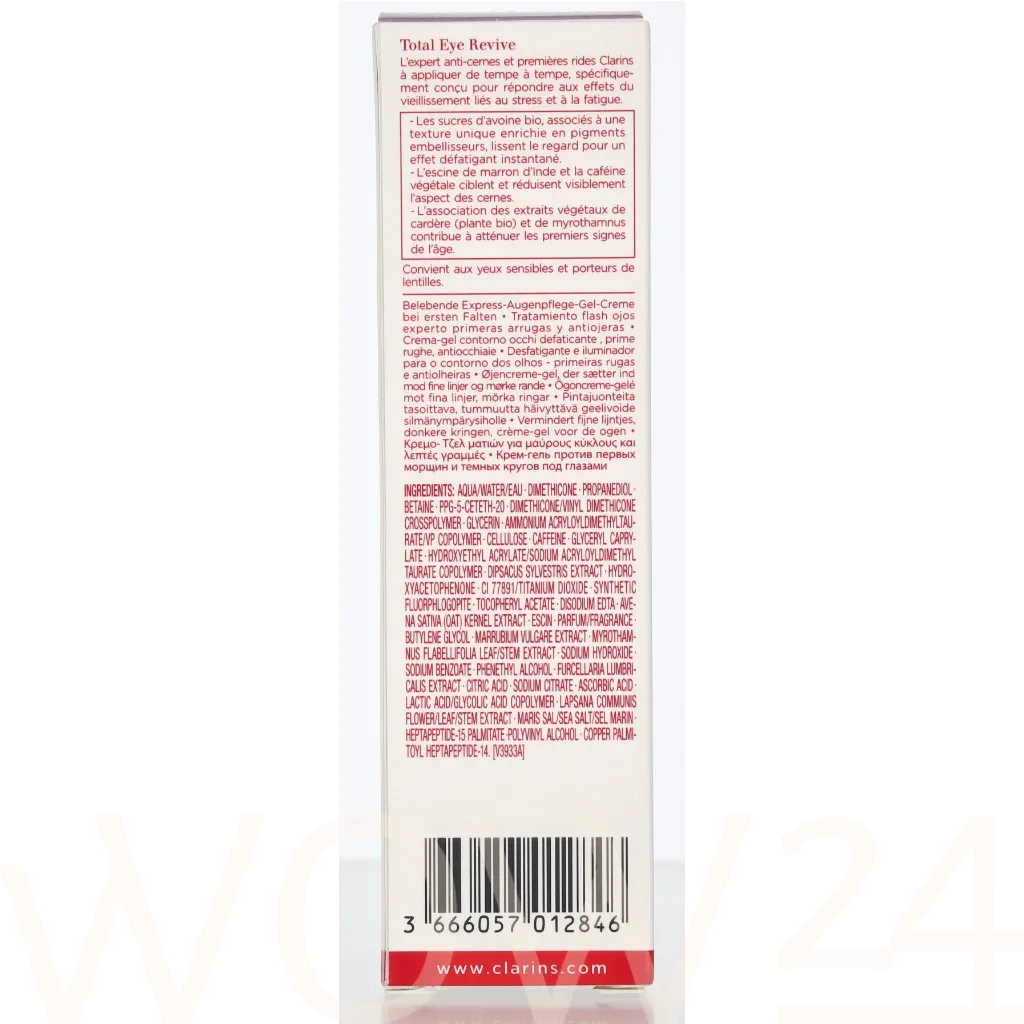 Clarins Total Eye Revive Eye Cream-Gel thumbnail 3