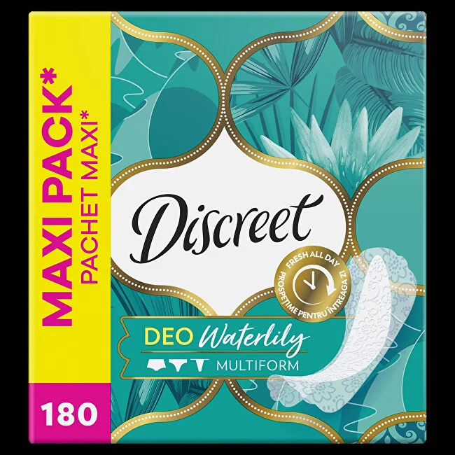 Discreet Waterlily Multiform panty liners 180 pcs thumbnail 7