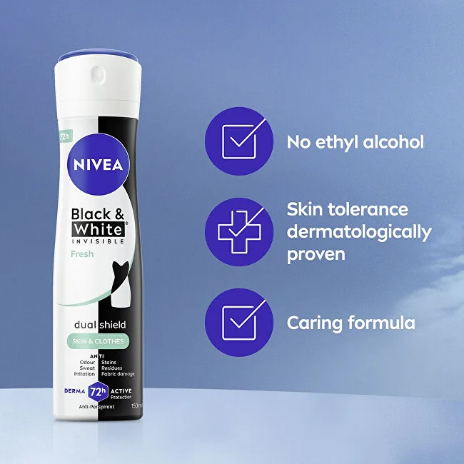 Nivea Black & White Invisible Fresh thumbnail 6