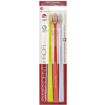Swissdent Toothbrush Whitening Soft Locarno 2 + 1 FREE thumbnail 2