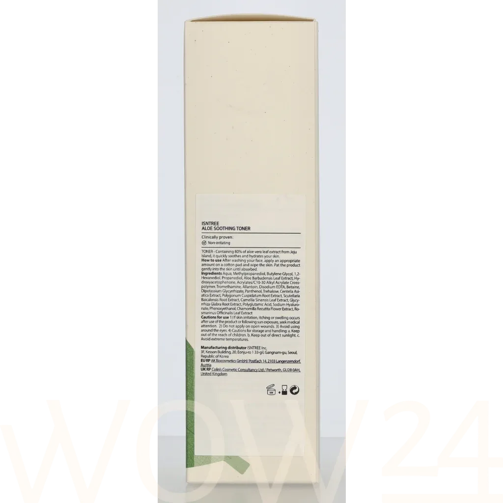 Isntree Aloe Soothing Toner thumbnail 3