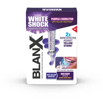 BlanX Teeth Whitening Kit White Shock Purple Treatment + LED 20 ml thumbnail 2