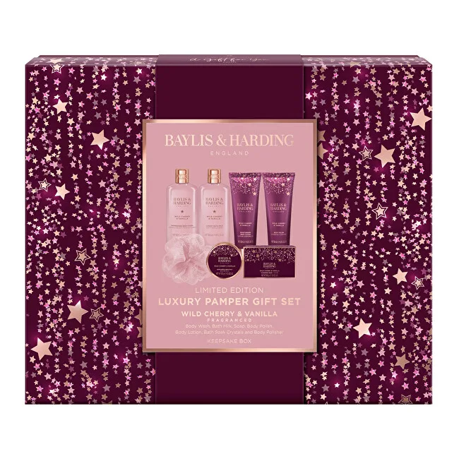 Baylis & Harding Wild Cherry & Vanilla Body Care Gift Set 7 pcs thumbnail 2