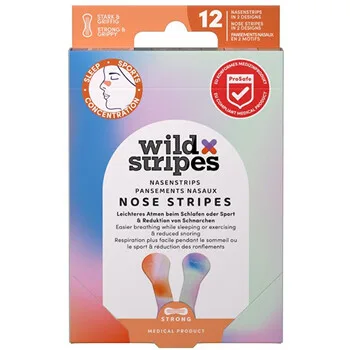 Wild Stripes Sunrise Nose Patches for better sleep quality (12 pcs) thumbnail 2