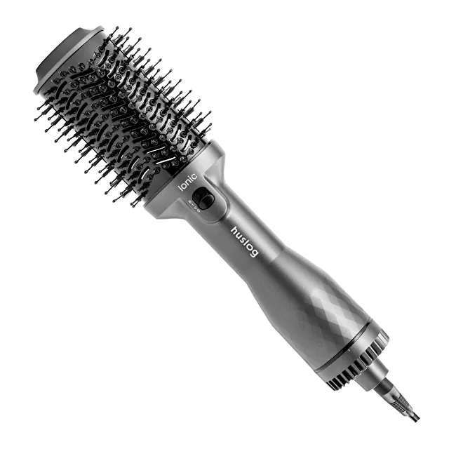 Huslog Hot air brush with ionization, gray thumbnail 5