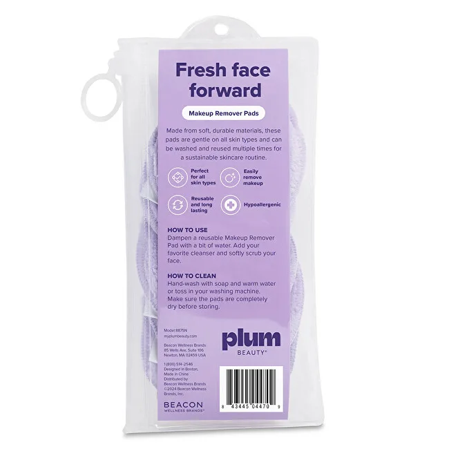 PlumBeauty Make-up Remover Pads 5 pcs thumbnail 3