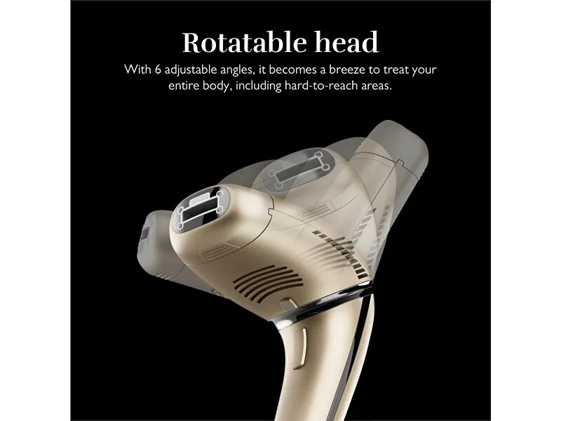 Silk´n Silk´n 7 pulsed laser epilator with flexible Champagne head (600,000 pulses) thumbnail 6
