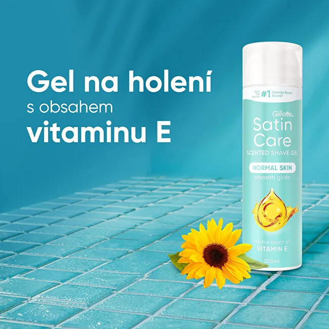 Gillette Satin Care Vitamin E Shave Gel thumbnail 4
