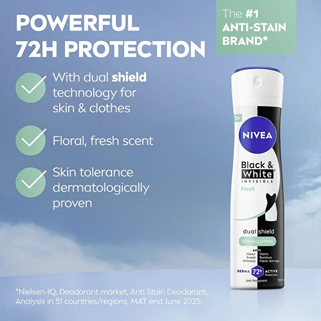 Nivea Black & White Invisible Fresh thumbnail 2