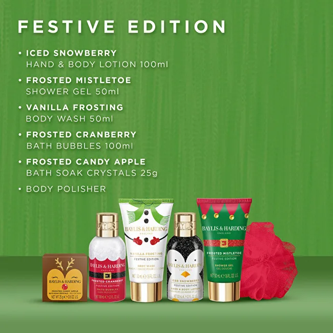 Baylis & Harding Santa Festive Friends Christmas Gift Set 6 pcs thumbnail 3