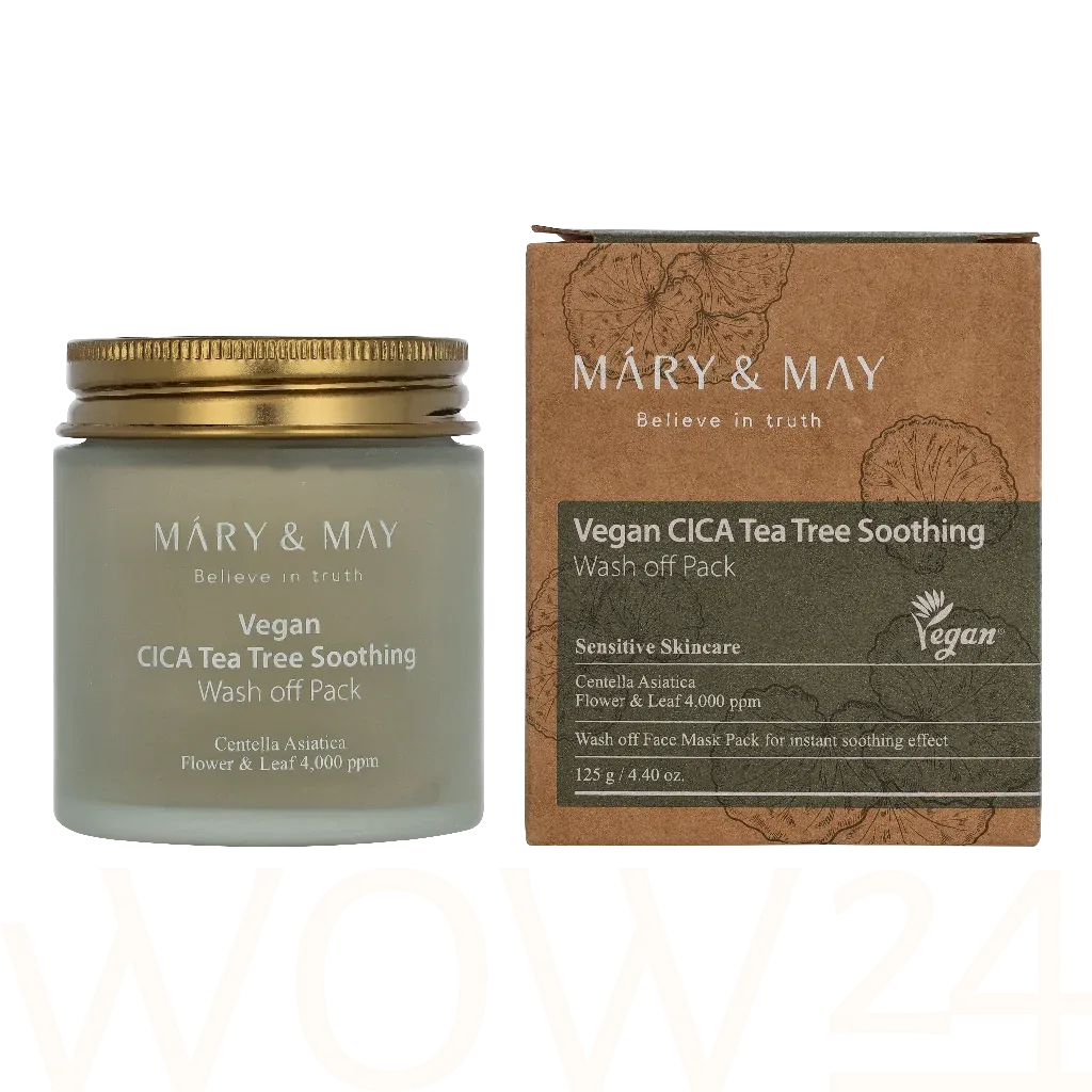 MARY & MAY Mary & May Cica Tea Tree Soothing Wash Off Pack thumbnail 4