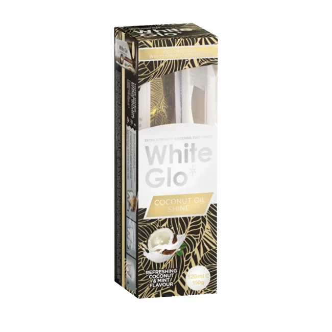 White Glo Coconut Oil Shine Whitening Toothpaste thumbnail 2
