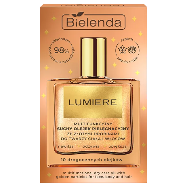 Bielenda Shimmering Dry Oil Dry Care Oil With Golden Particles 50 ml thumbnail 2