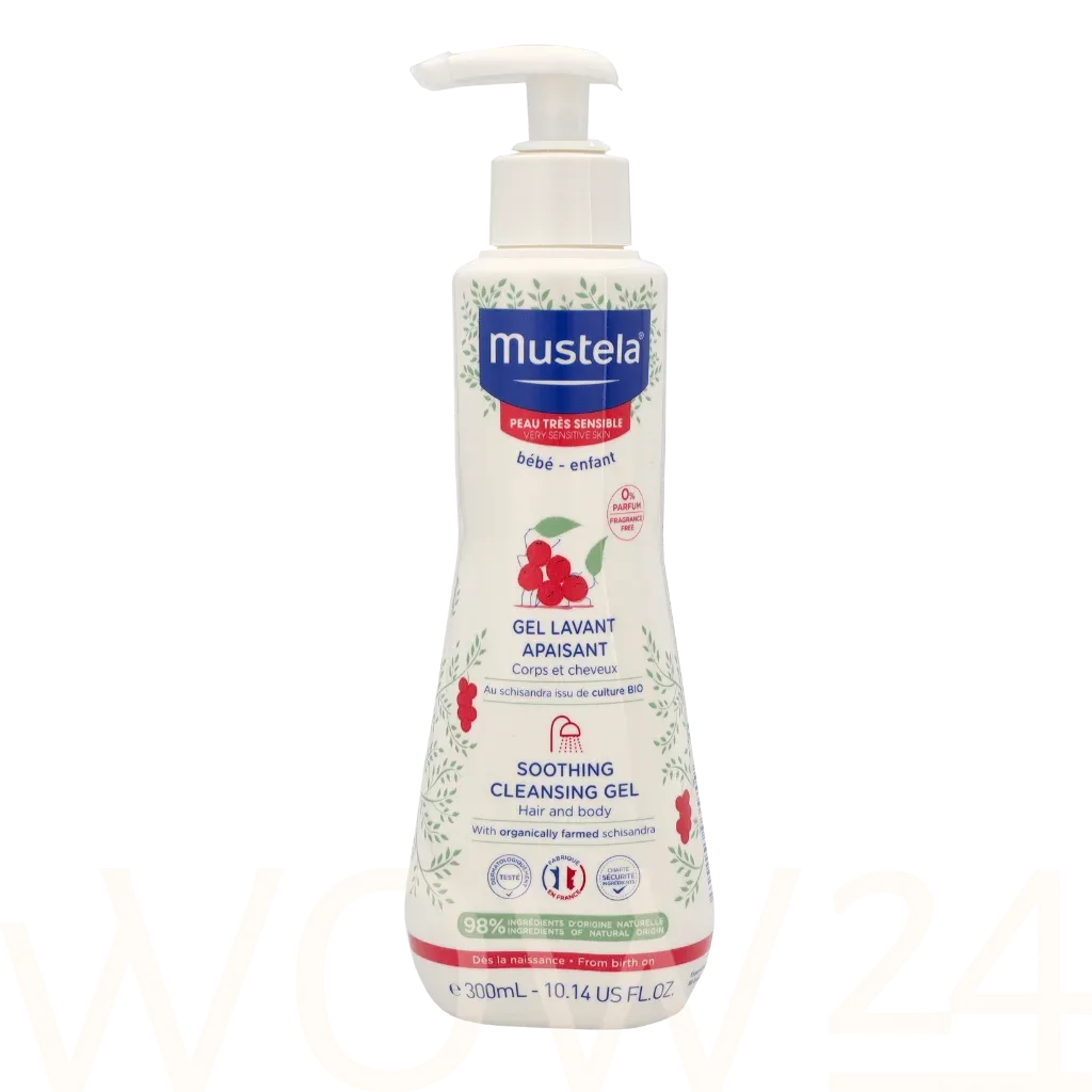 Mustela Bébé soothing cleansing gel thumbnail 4