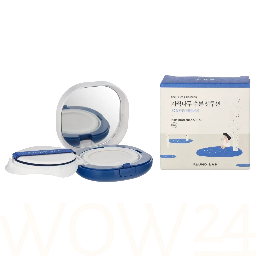 Round Lab Round Lab Birch Juice Moisturizing Sun Cushion SPF50+ PA++++ thumbnail 4