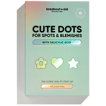 Breakout+aid Cute Dots topical acne treatment patches 48 pcs thumbnail 2