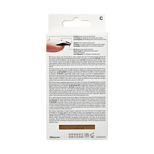 Kiss KS Salon Acrylic French Color - Catchy thumbnail 3
