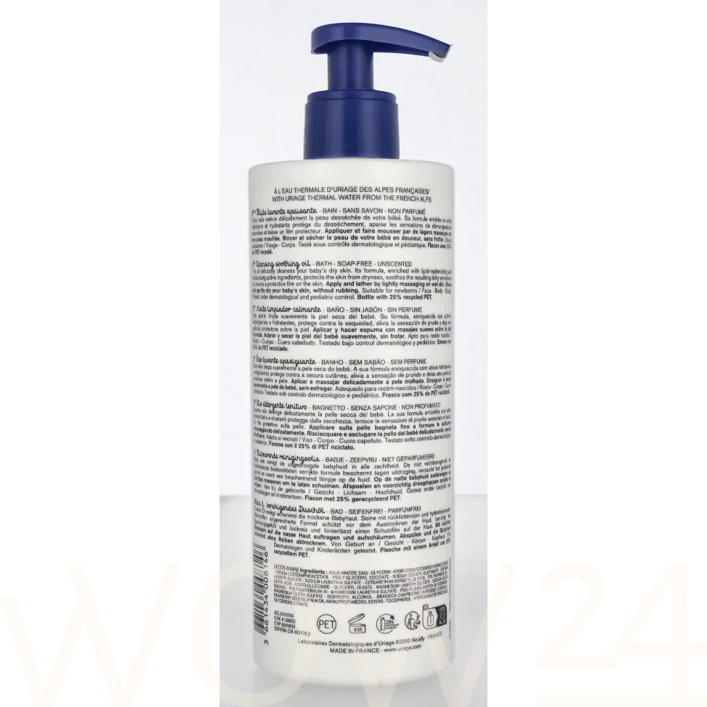 Uriage Bébé 1st Cleansing Soothing Oil thumbnail 3