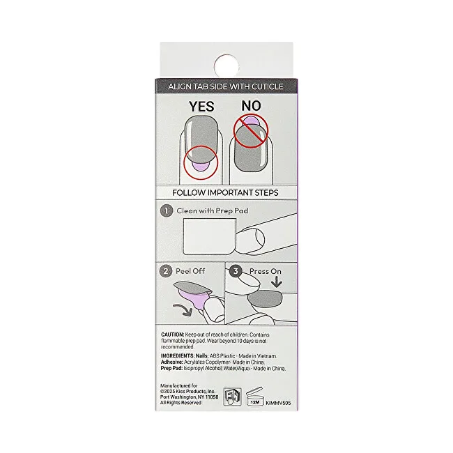 Kiss Self-adhesive nails imPRESS Nails - Chills 30 pcs thumbnail 3