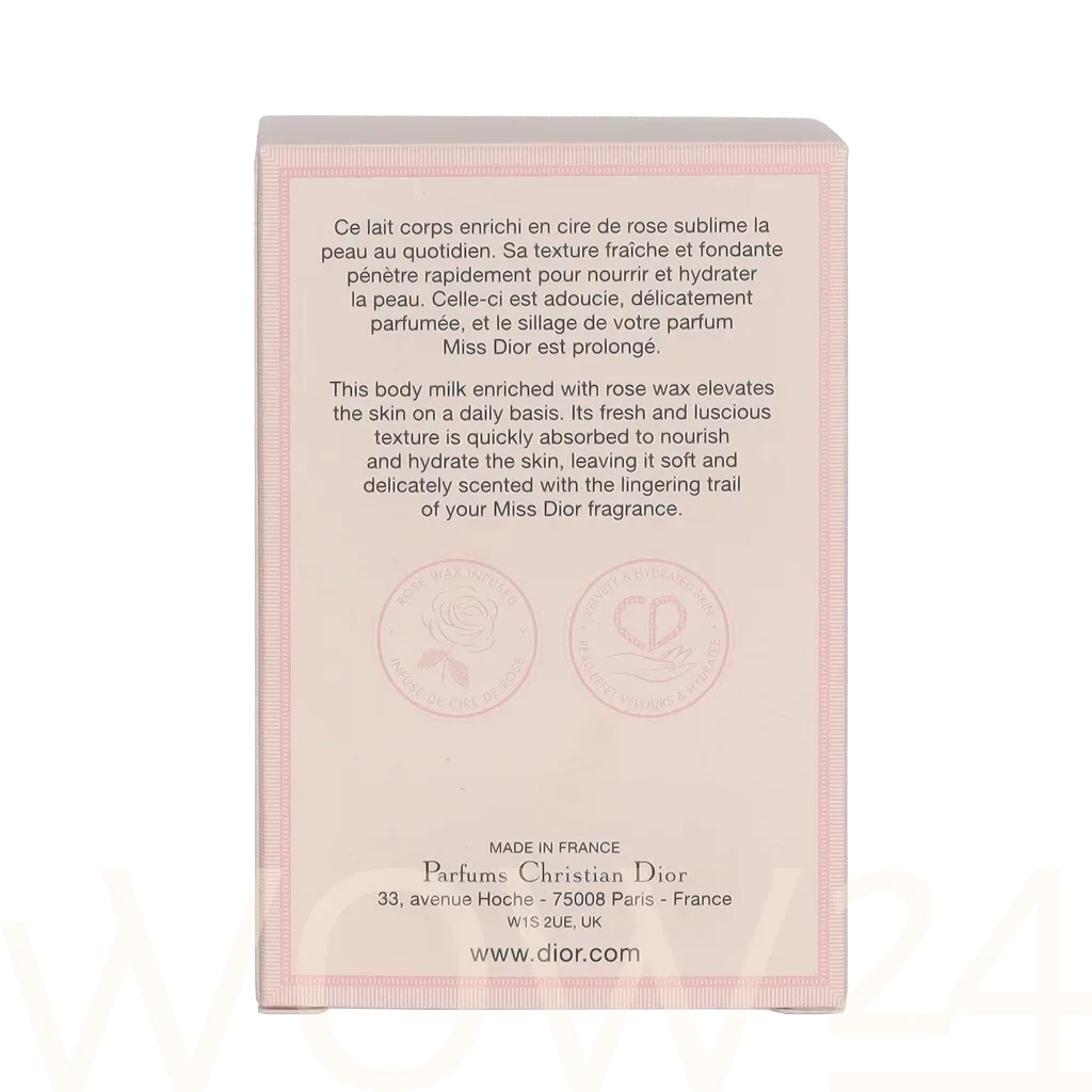 Dior Dior Miss Dior Comforting Body Lotion With Rose Wax Miss Dior Rose Lait Corps thumbnail 3