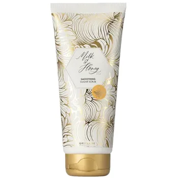 Oriflame Smoothing body scrub Milk & Honey Gold (Smoothing Sugar Scrub) 200 ml thumbnail 2