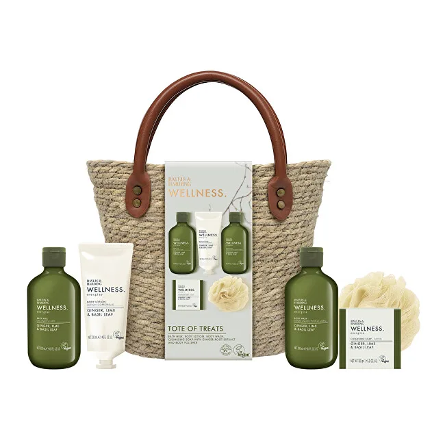 Baylis & Harding Baylis & Harding Body Care Gift Set in a Bag - Ginger, Lime & Basil, 5pcs thumbnail 2