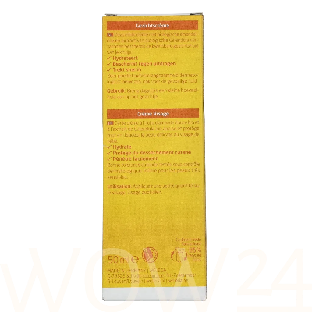 Weleda Baby Calendula Face Cream thumbnail 3