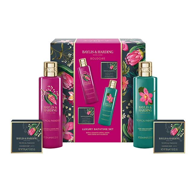 Baylis & Harding Boudoire Gift Set - Tropical Paradise 4 pcs thumbnail 2