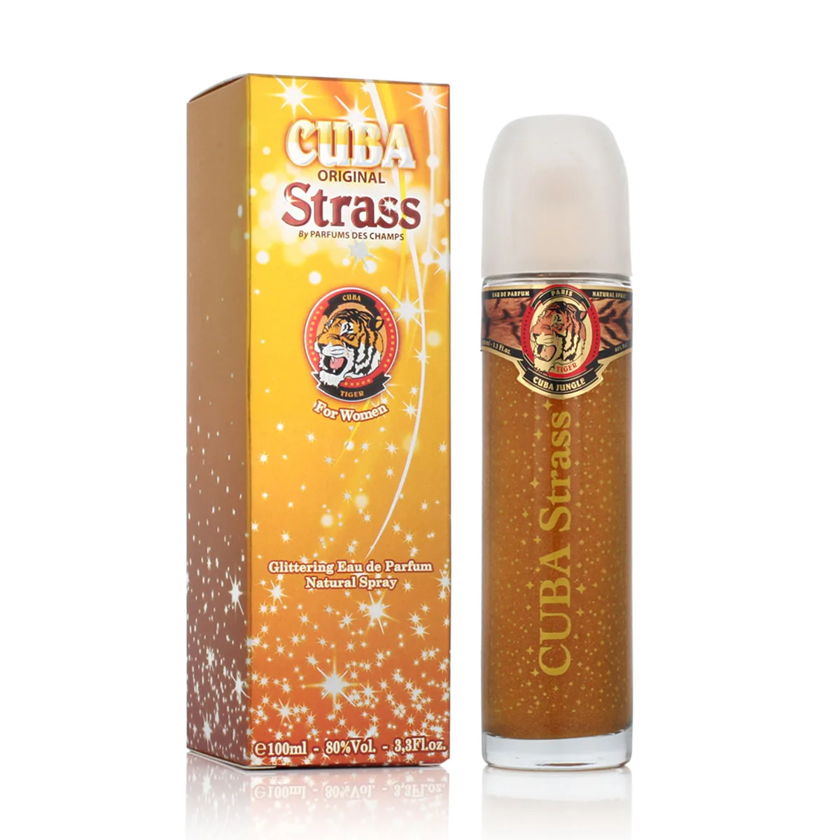 Strass tiger