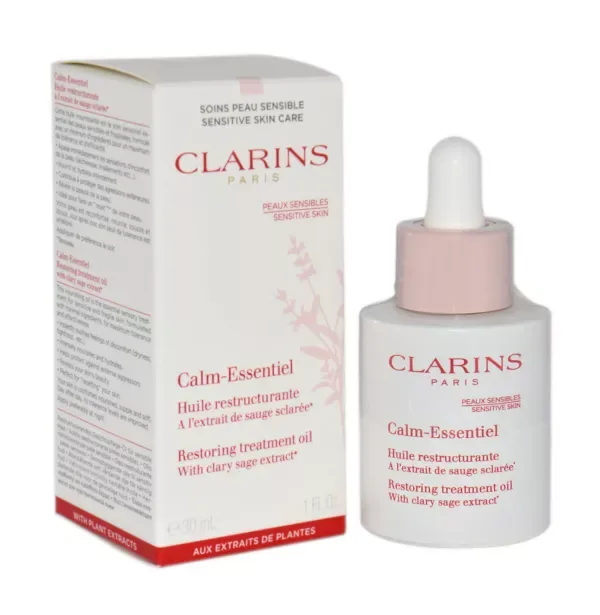 Clarins Calm-Essentiel Restoring Treatment Oil thumbnail 8
