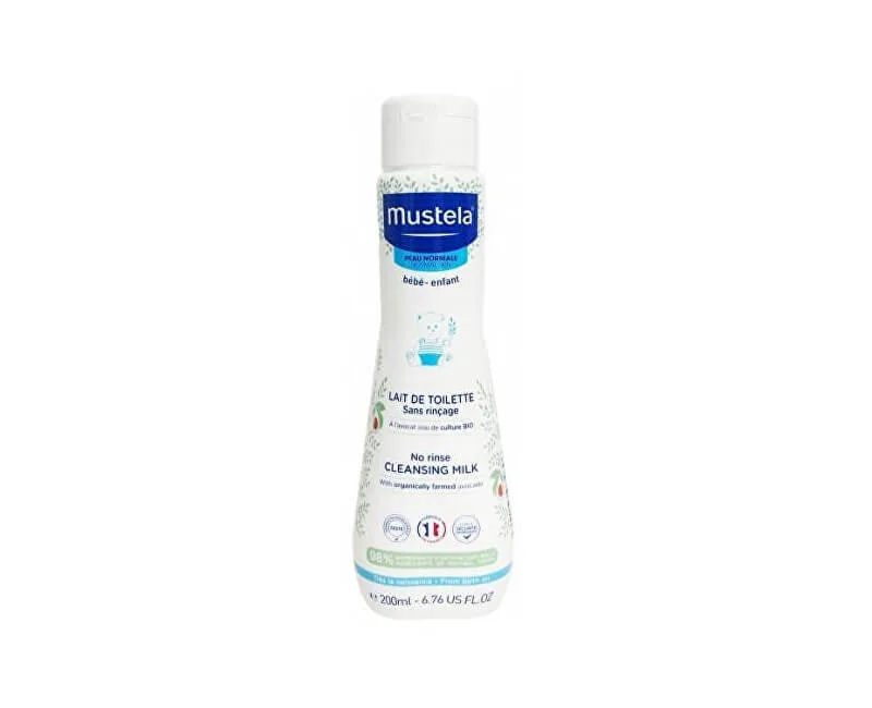 Mustela Bébé no rinse cleansing milk thumbnail 2