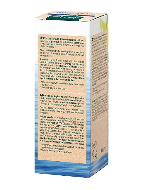 Kneipp Deep relaxation bath oil thumbnail 2