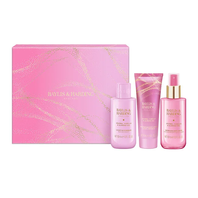 Baylis & Harding Jojoba, Vanilla & Almond Oil Gift Set 3 pcs thumbnail 3